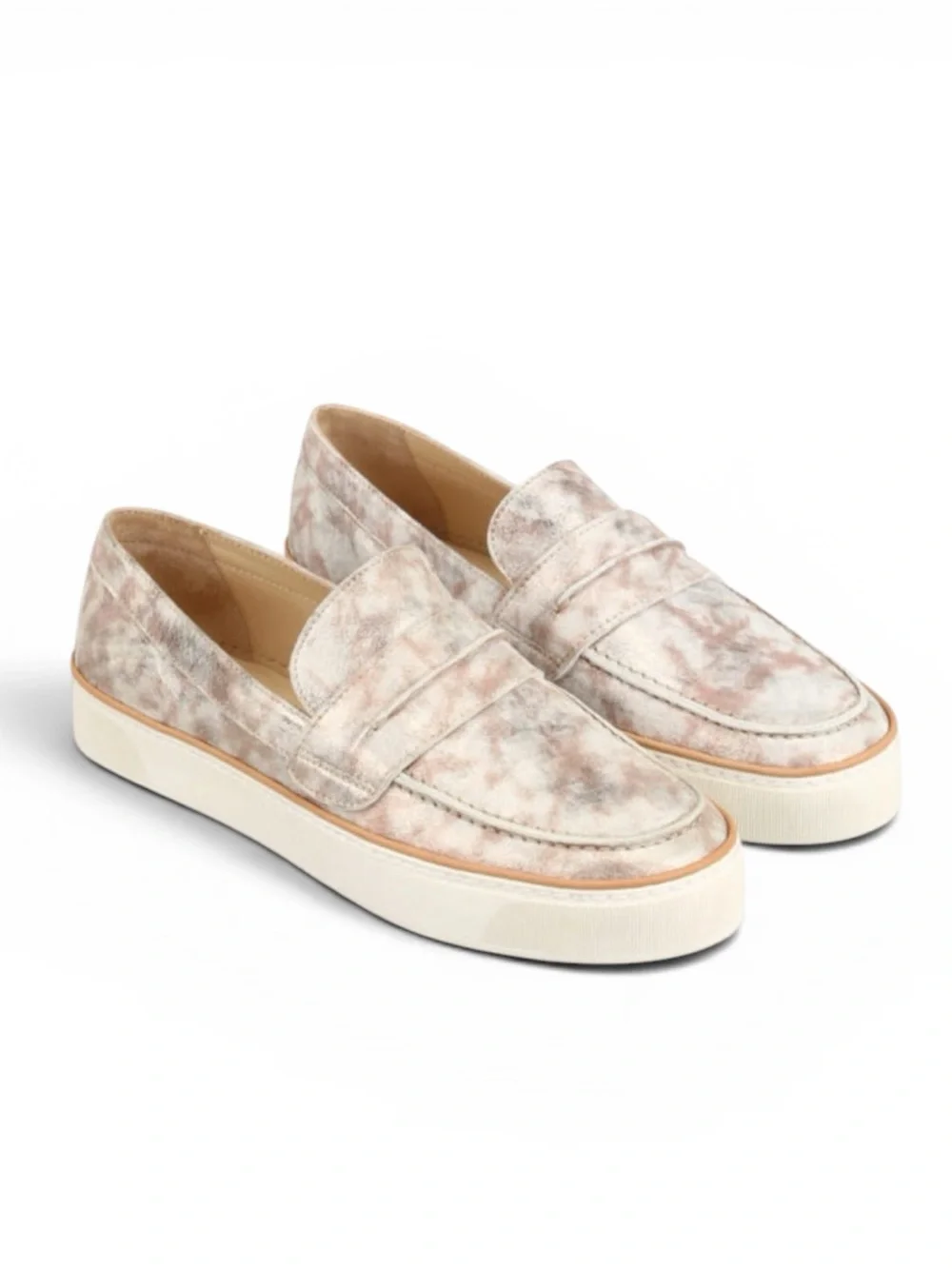 Stuart Weitzman Lounge Penny Clouded Nappa Loafers | 9